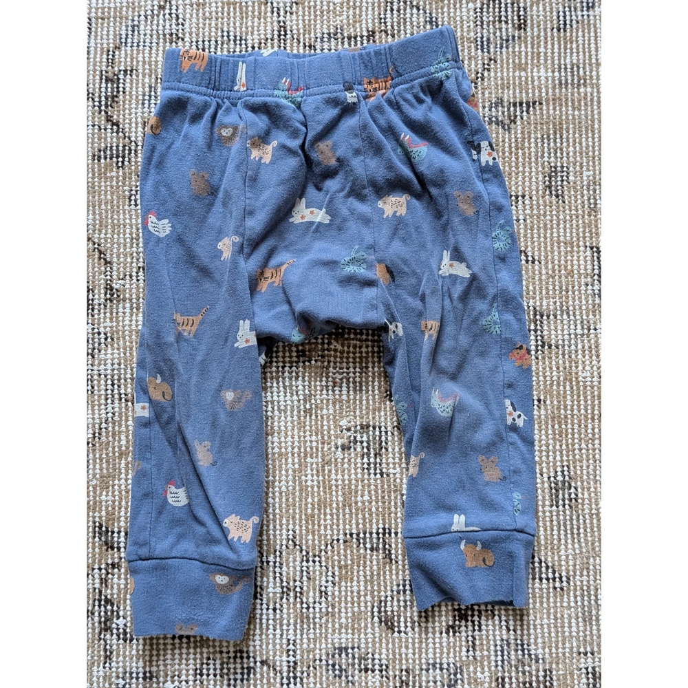 Tea Collection Baby/Toddler Pants with Animal Print Size 18-24 Months